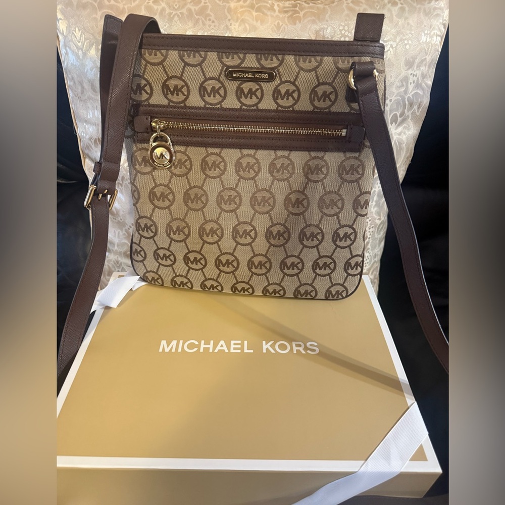 Michael Kors Brown Crossbody Bag